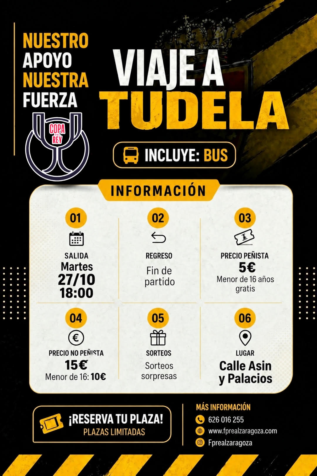 VIAJE A TUDELA (Copa del Rey)
